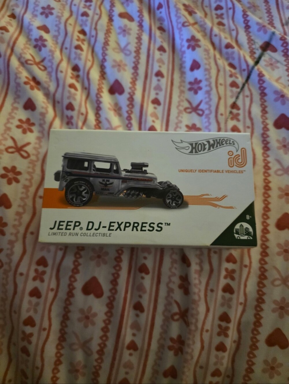 Hot Wheels ID Jeep DJ-Express Die-Cast Car - White & Orange